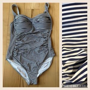 Retro Striped One Piece